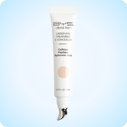 Contorno de Ojos Veganos al mejor precio: BYS Hybrid Hero Corrector con péptidos para el Contorno de Ojos — Ivory de BYS Cosmetics en Skin Thinks - Tratamiento Anti-Edad
