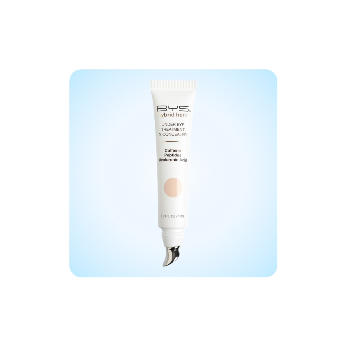 Contorno de Ojos Veganos al mejor precio: BYS Hybrid Hero Corrector con péptidos para el Contorno de Ojos — Ivory de BYS Cosmetics en Skin Thinks - Tratamiento Anti-Edad
