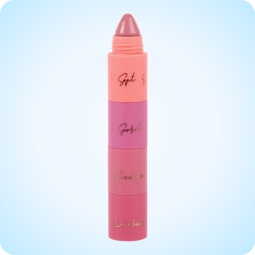 Maquillaje Vegano al mejor precio: 12 tonos para ojos labios y mejillas BYS 4-in-1 Multi-Colour Crayon Gift Set 3pc de BYS Cosmetics en Skin Thinks - 