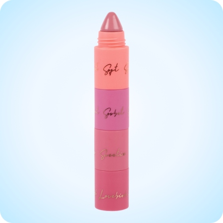 Maquillaje Vegano al mejor precio: 12 tonos para ojos labios y mejillas BYS 4-in-1 Multi-Colour Crayon Gift Set 3pc de BYS Cosmetics en Skin Thinks - 