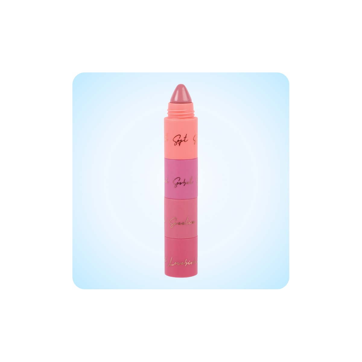 Maquillaje Vegano al mejor precio: 12 tonos para ojos labios y mejillas BYS 4-in-1 Multi-Colour Crayon Gift Set 3pc de BYS Cosmetics en Skin Thinks - 