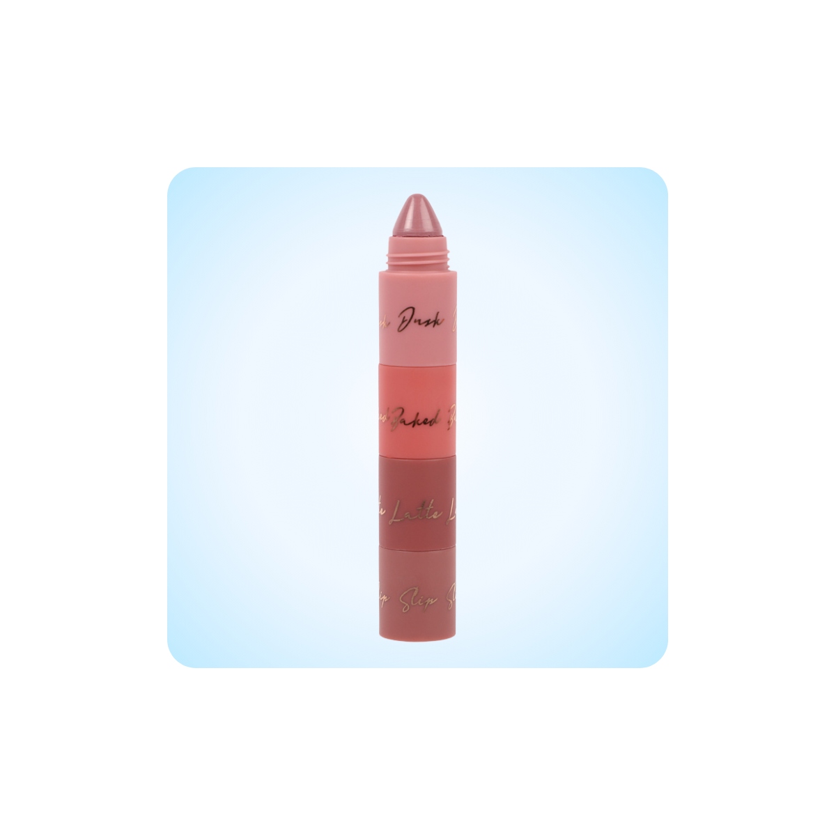 Maquillaje Vegano al mejor precio: 12 tonos para ojos labios y mejillas BYS 4-in-1 Multi-Colour Crayon Gift Set 3pc de BYS Cosmetics en Skin Thinks - 