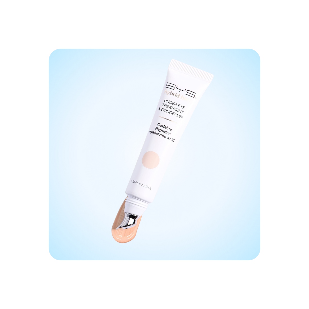 Contorno de Ojos Veganos al mejor precio: BYS Hybrid Hero Corrector con péptidos para el Contorno de Ojos — Ivory de BYS Cosmetics en Skin Thinks - Tratamiento Anti-Edad