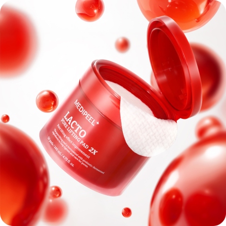 Exfoliantes al mejor precio: Algodones exfoliantes-mascarilla Medi-Peel Lacto Pore Lifting Pad de Medi-peel en Skin Thinks - Firmeza y Lifting 