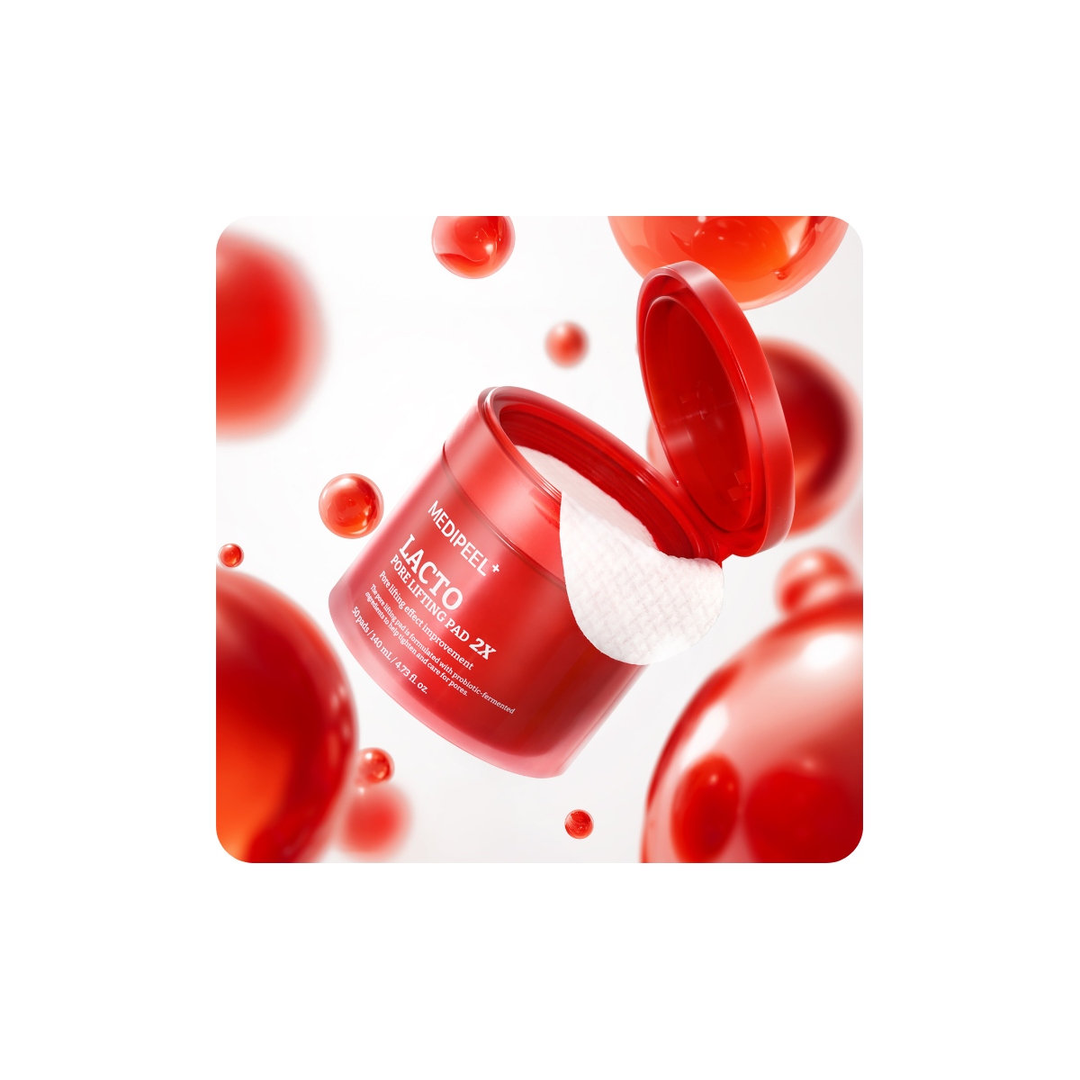 Exfoliantes al mejor precio: Algodones exfoliantes-mascarilla Medi-Peel Lacto Pore Lifting Pad de Medi-peel en Skin Thinks - Firmeza y Lifting 