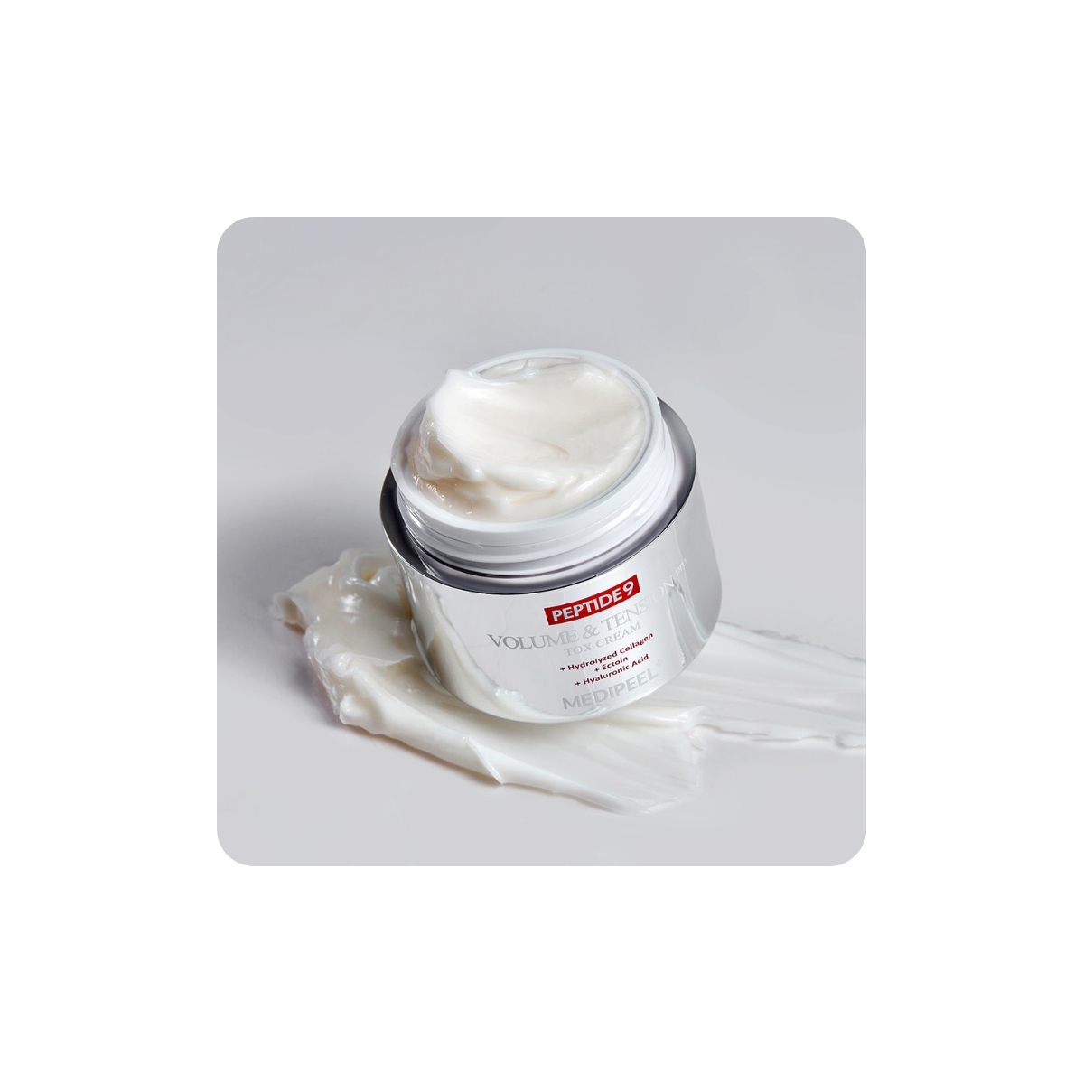 Textura de la crema Medi-Peel Peptide 9 Volume and Tension Tox Cream Pro