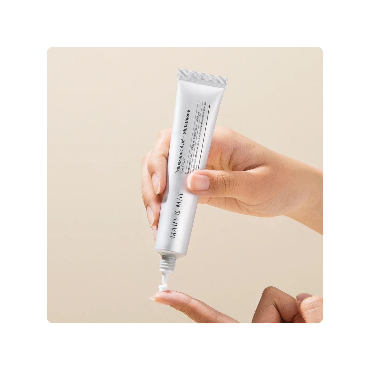 Contorno de Ojos al mejor precio: Mary & May Tranexamic Acid + Glutathione Eye Cream de Mary & May en Skin Thinks - Piel Seca