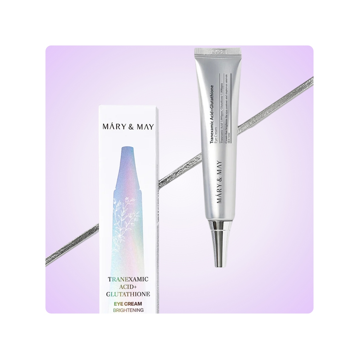 Contorno de Ojos al mejor precio: Mary & May Tranexamic Acid + Glutathione Eye Cream de Mary & May en Skin Thinks - Piel Seca