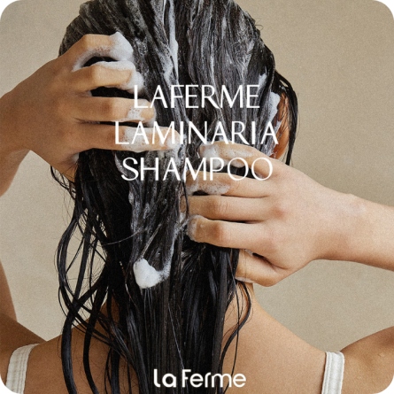 Cabello al mejor precio: Champú Nutritivo Laferme Laminaria Shampoo White Musk 500ml de La Ferme en Skin Thinks - 