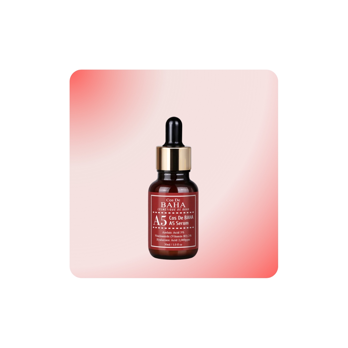 Serum y Ampoules al mejor precio: Cos de BAHA A5 Azelaic Acid 5 Serum- Acné y marcas de Cos de BAHA en Skin Thinks - Piel Sensible
