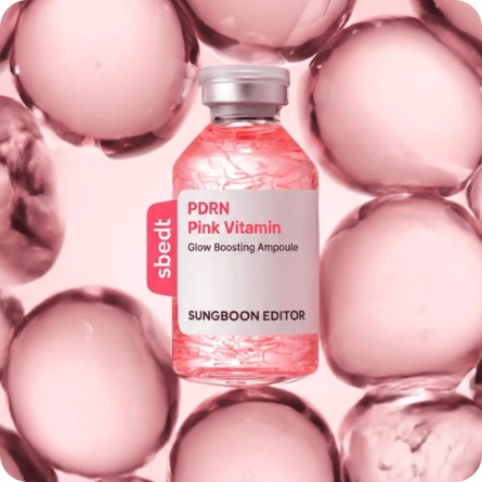 Serum y Ampoules al mejor precio: Serum Reafirmante Iluminador Sungboon Editor Pdrn Pink Vitamin Glow Boosting Ampoule de Sungboon Editor en Skin Thinks - Tratamiento Anti-Edad