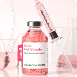 Serum y Ampoules al mejor precio: Serum Reafirmante Iluminador Sungboon Editor Pdrn Pink Vitamin Glow Boosting Ampoule de Sungboon Editor en Skin Thinks - Piel Seca