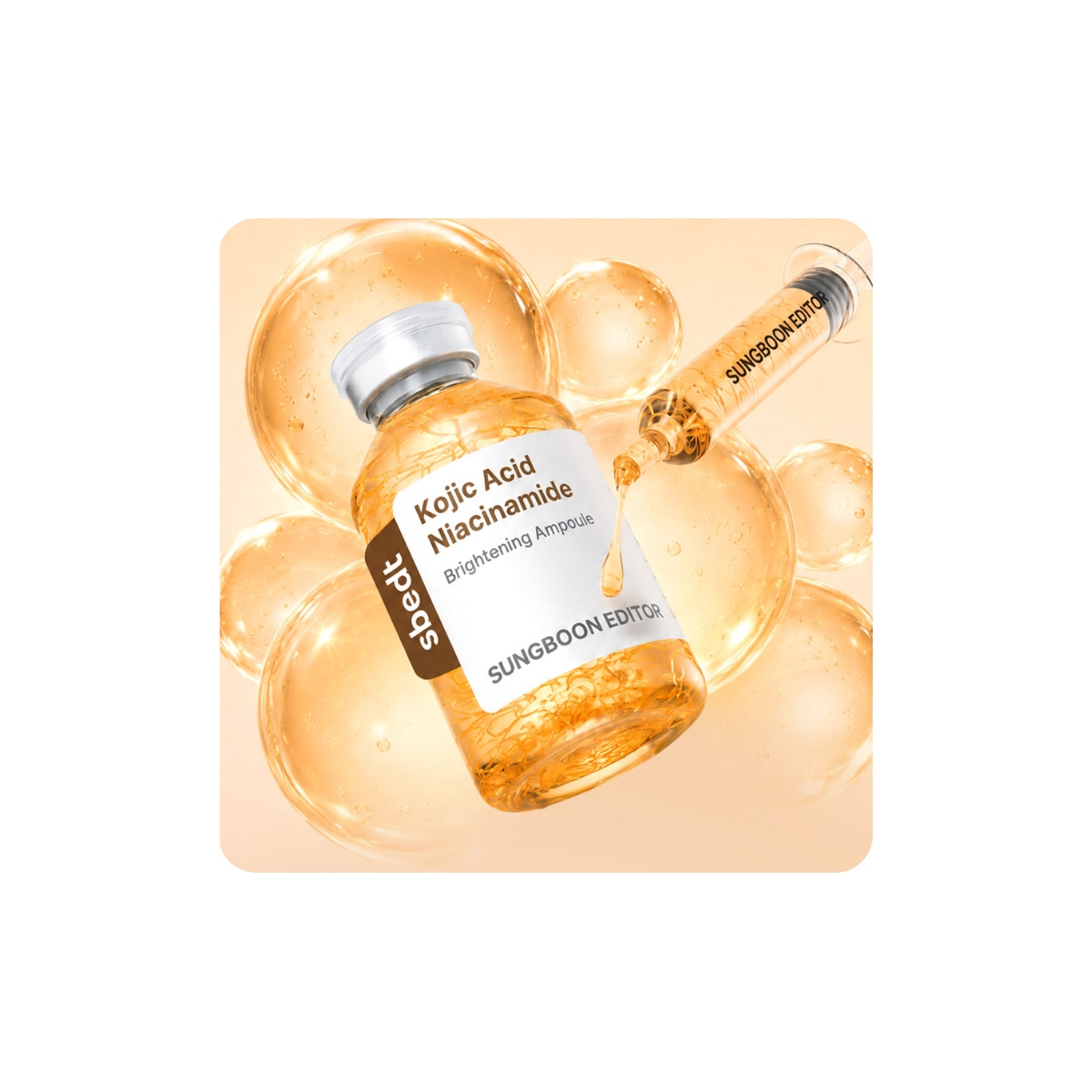 Serum y Ampoules al mejor precio: Serum Iluminador con Ácido Kójico y Niacinamida Sungboon Editor Kojic Acid Niacinamide Brightening de Sungboon Editor en Skin Thinks - Tratamiento Anti-Edad