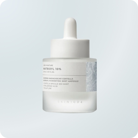 Serum y Ampoules al mejor precio: Serum de Matrixyl 3000 y Volufiline Skin1004 Matrixyl 10 Boosting Shot Ampoule de SKIN1004 en Skin Thinks - Piel Seca