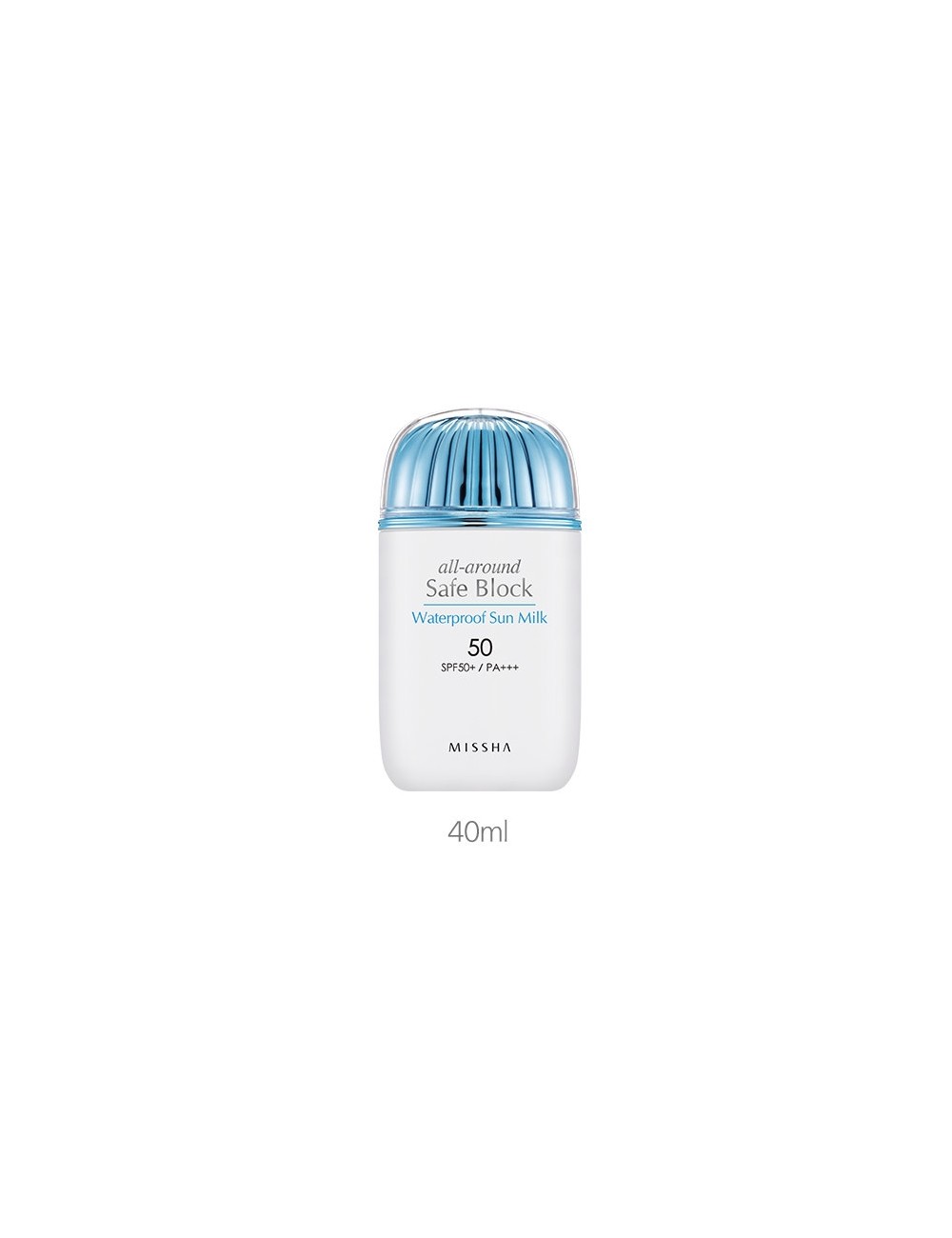 Crema Solar Missha All Around Safe Block Waterproof Sun Milk SPF50/PA+++