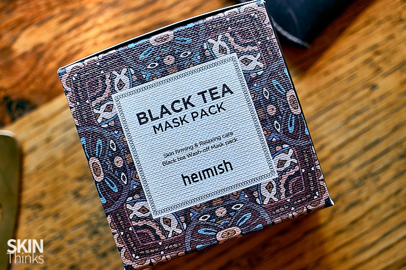 Mascarilla Heimish Black Tea Mask Pack: buena cara en 10 minutos.