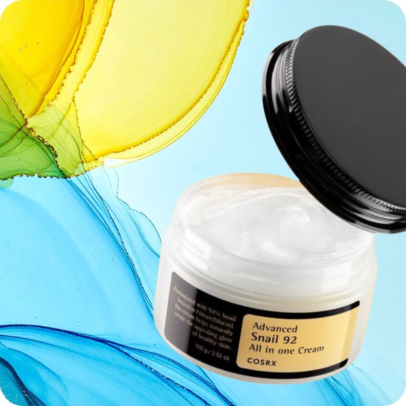 Las mejores cremas coreanas en 2026: nuestra selección probada 6 COSRX Advanced Snail 92 All In One Cream con textura gel muy hidratante