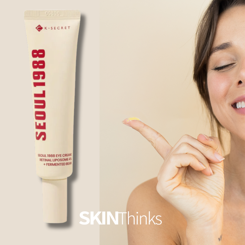 ¡No, tu piel no necesita medio bote de retinal! 2 Seoul 1988 Eye Cream: Retinal Liposome 4% + Fermented Bean