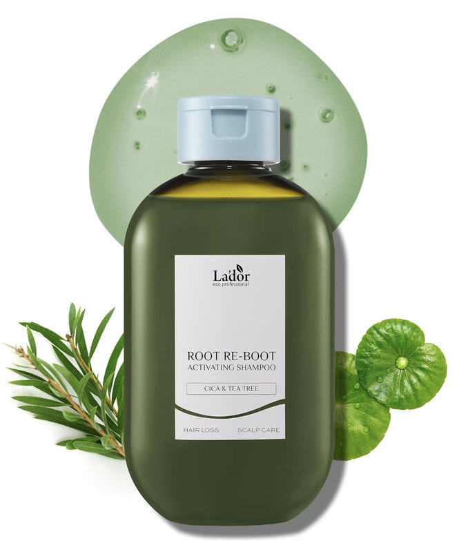 La'dor Root Re-Boot Activating Shampoo (Centella + Árbol de Té)