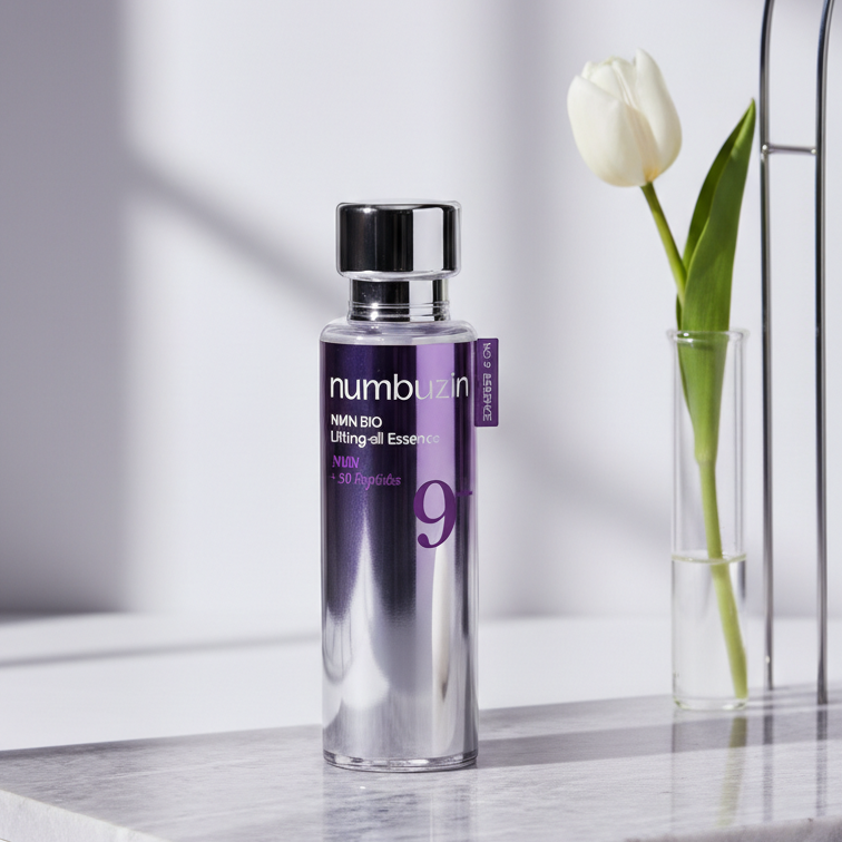 Numbuzin No.9+ NAD BIO Lifting-sil Essence Esencia – serum antiedad concentrada. Es el producto estrella de la línea No.9. Si solo puedes comprar uno, que sea este.