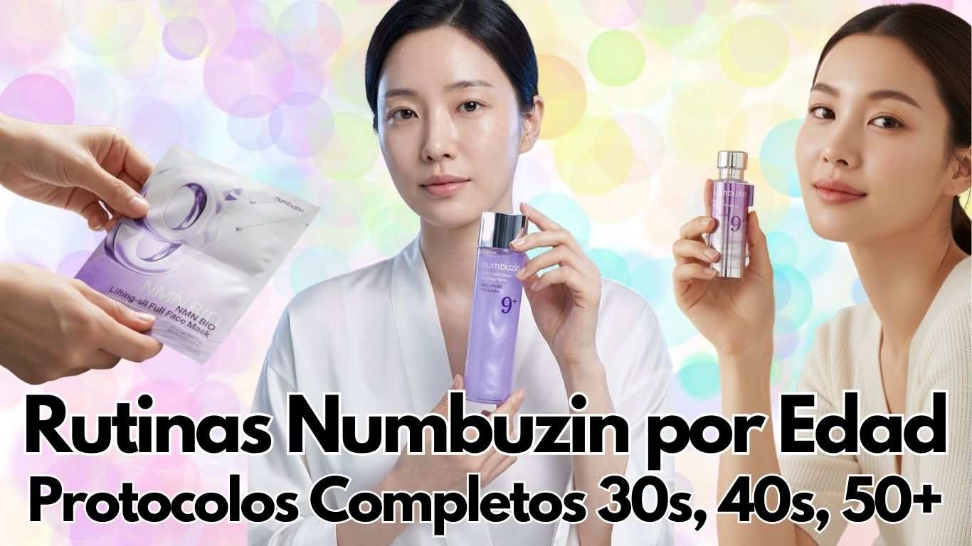 Rutinas Numbuzin por Edad: Protocolos Antiedad Completos