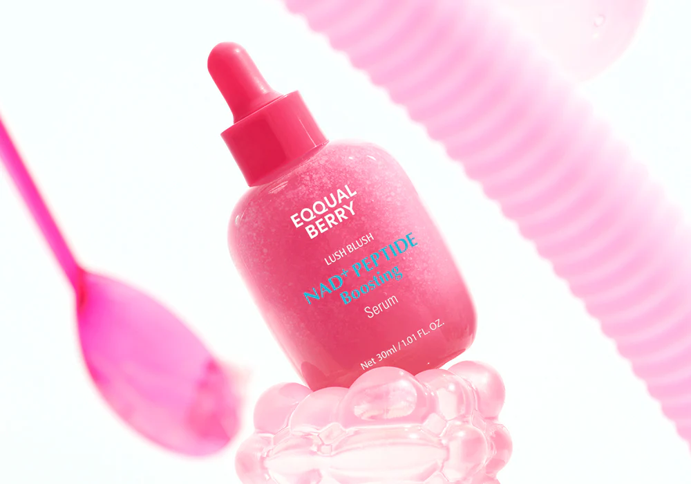 EQQUALBERRY NAD+ Peptide Boosting Serum 30ml con NAD+, 14 péptidos activos y 5 ceramidas