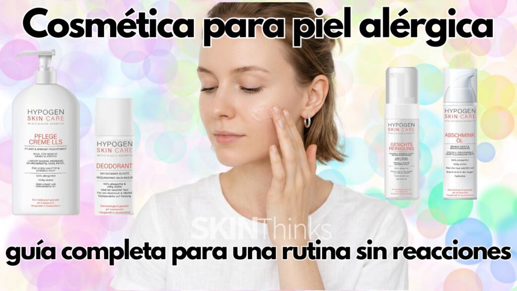 cosmética para piel alérgica
