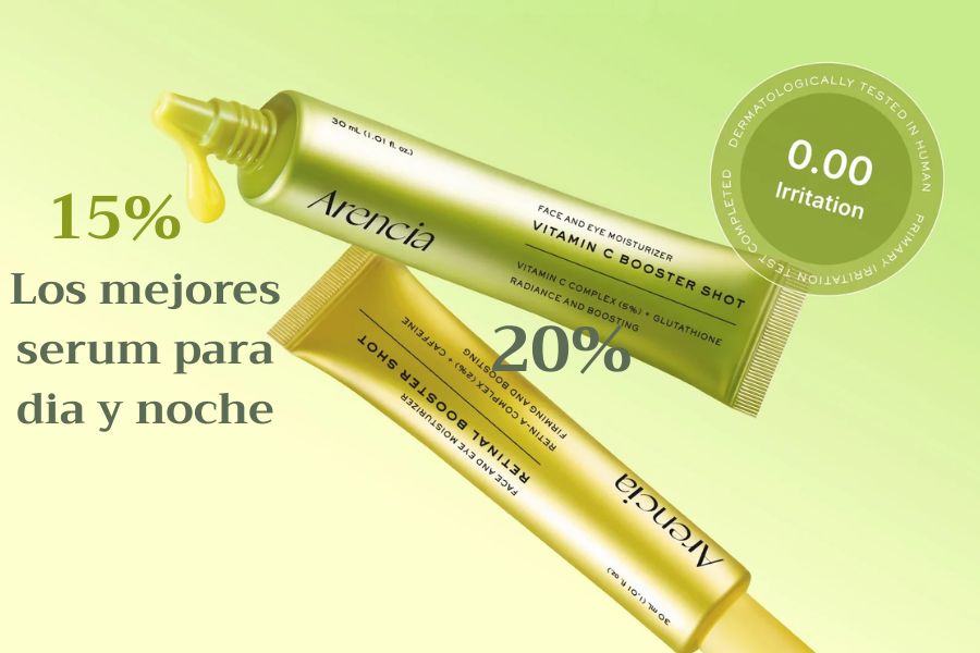 ARENCIA Retinal Booster Shot y Vitamin C Booster Shot — Skin Thinks