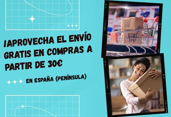 Envío gratis desde 30 € en España península